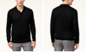 Club Room Men's Merino Wool Blend Polo Sweater, Created for Macy's 